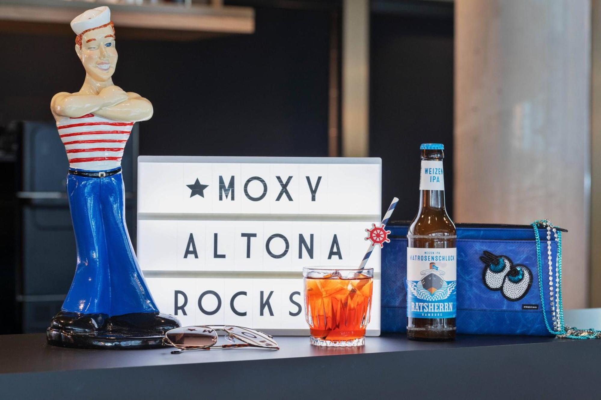 Hotel Moxy Hamburg Altona Exteriér fotografie